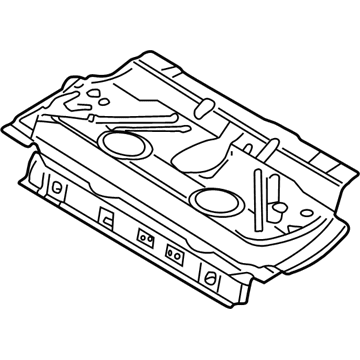 Volkswagen Beetle Floor Pan - 1C0-813-111-B