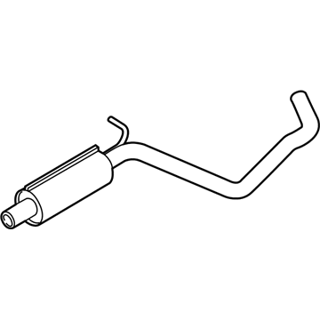 Volkswagen GTI Muffler - 5QM-253-209-AC