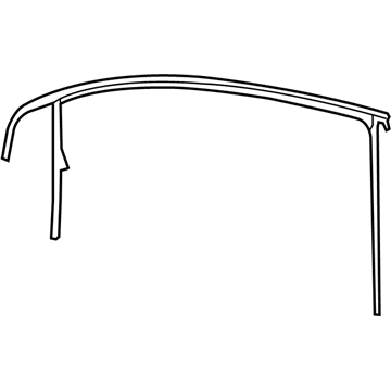 Volkswagen GTI Window Channel - 5K3-837-431-B-5AP