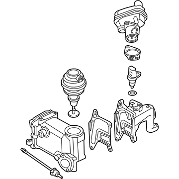 Volkswagen EGR Cooler - 059-131-515-FP