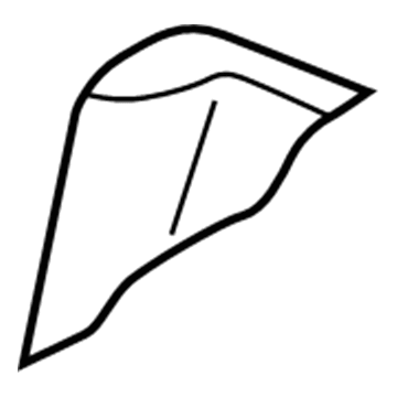 Volkswagen 1E0-885-775-C Seat Back Pad