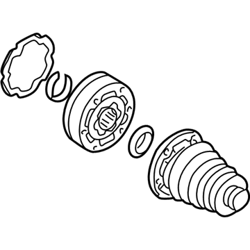 Volkswagen Passat CV Joint - 8D0-498-103-AX