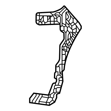 Volkswagen 3CM-807-393-D Side Bracket