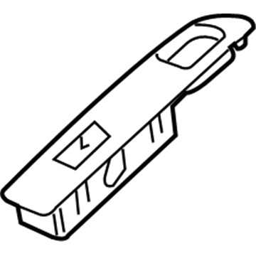 Volkswagen 5N1-867-256-A-81U Switch Housing