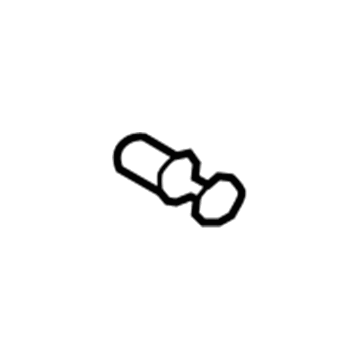 Volkswagen 1C0-867-207 Kick Panel Trim Fastener