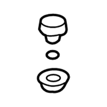 Volkswagen 443-857-847-B-4PK