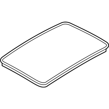 Volkswagen 7P0-877-459-C Outer Weatherstrip