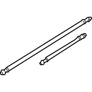 Volkswagen Beetle Windshield Washer Hose - N-020-150-5