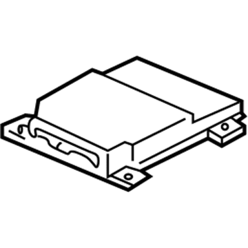 Volkswagen Golf Air Bag Control Module - 1J0-909-609-C