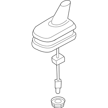 Volkswagen Phaeton Antenna - 3D0-035-507-L-GRU