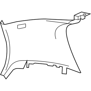 Volkswagen 1K4-867-287-G-82V Upper Quarter Trim