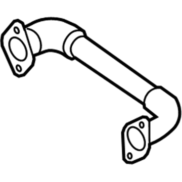 Volkswagen EGR Tube - 07Z-131-521-M
