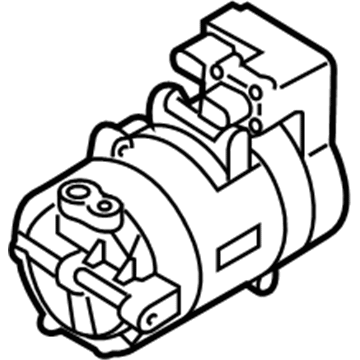 Volkswagen e-Golf A/C Compressor - 5QE-816-803-K