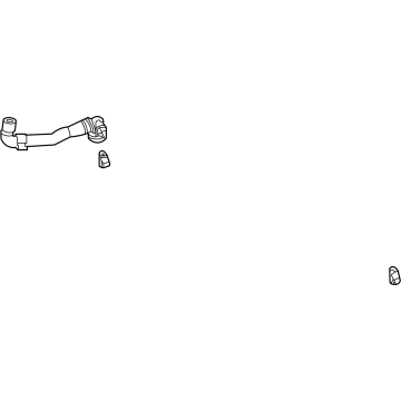 Volkswagen Coolant Pipe - 1EA-121-036-F