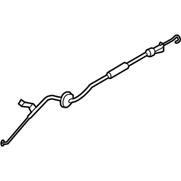 Volkswagen Jetta Door Latch Cable - 1K5-839-086-C