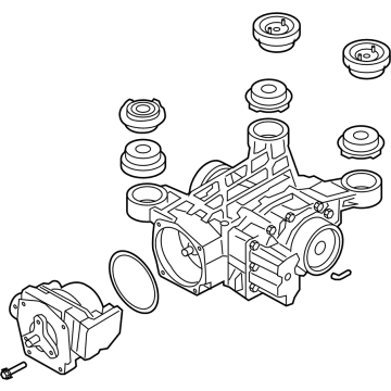 Volkswagen Differential - 0CQ-525-010-BA