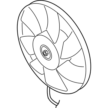 Volkswagen Beetle Cooling Fan Assembly - 1C0-959-455-F