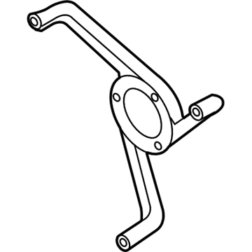 Volkswagen Beetle Cooling Fan Bracket - 1C0-121-209-C