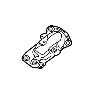 Volkswagen Jetta Differential Mount - 5QM-505-130