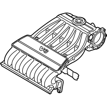 Volkswagen Touareg Intake Manifold Gasket - 03H-133-237-B