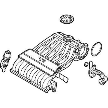 Volkswagen Intake Manifold - 03H-133-201-M