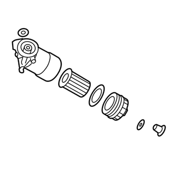 Volkswagen Oil Filter - 03H-115-403-J