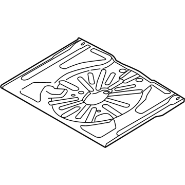 Volkswagen Golf R Floor Pan - 5Q0-813-116-A
