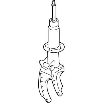 Volkswagen Touareg Shock Absorber - 7P6-413-031-AB