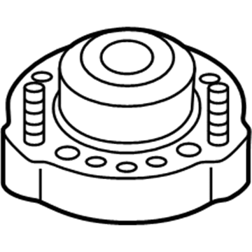 Volkswagen Touareg Shock And Strut Mount - 7P0-412-321-A