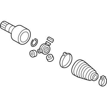 Volkswagen CV Joint - 3QF-498-104-A