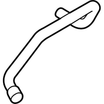2014 Volkswagen Beetle Coolant Pipe - 5C0-121-109-D