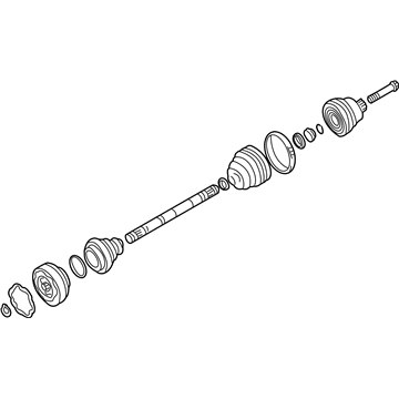 Volkswagen EuroVan CV Joint - JZW-407-451-JX