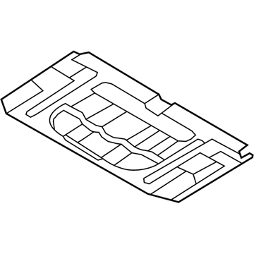 Volkswagen Routan Floor Pan - 7B0-802-211