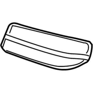 Volkswagen 7L6-853-665-A-9B9 Outer Grille