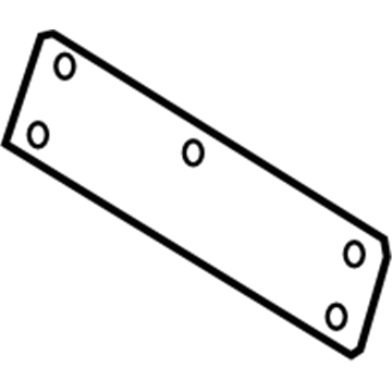 Volkswagen Touareg License Plate - 7L6-807-287-J
