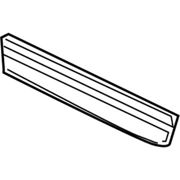 Volkswagen 7L6-853-678-A-9B9 Center Grille