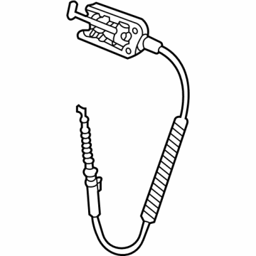 Volkswagen Taos Door Latch Cable - 2GJ-837-017