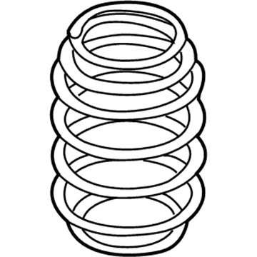 Volkswagen Coil Springs - 3QF-511-115-N