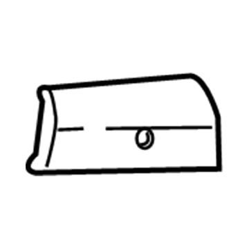 Volkswagen 1C0-868-473 Upper Pad