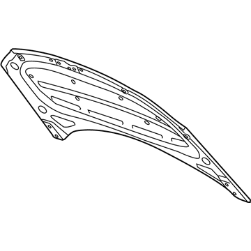 Volkswagen Touareg Hood - 7P6-823-031-A