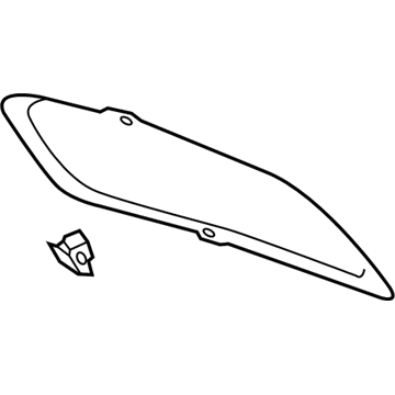 Volkswagen 7P6-863-831-A Insulator Pad