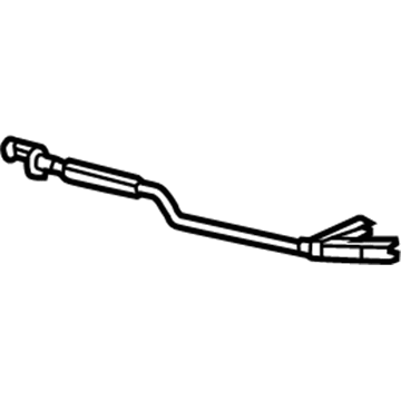 Volkswagen Touareg Hood Release Cable - 7P6-823-531-B