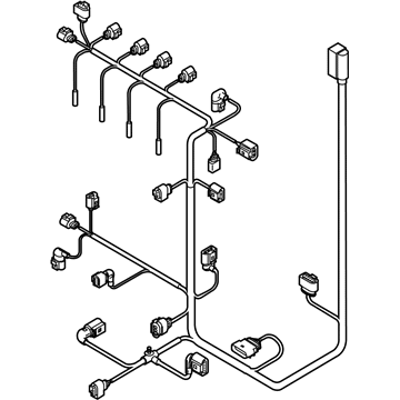 Volkswagen Spark Plug Wire - 4G0-971-782