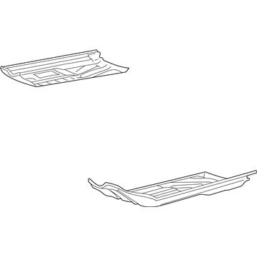 Volkswagen Jetta Floor Pan - 1H0-803-205-A