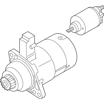 Volkswagen Starter - 02Z-911-024-FX