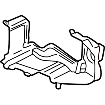Volkswagen 1J0-805-962-C-B41 Intake Duct