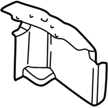 Volkswagen 1J0-805-965-D-B41 Air Guide