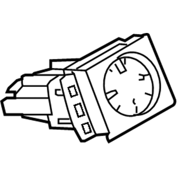 Volkswagen 3AA-919-204-A Clock