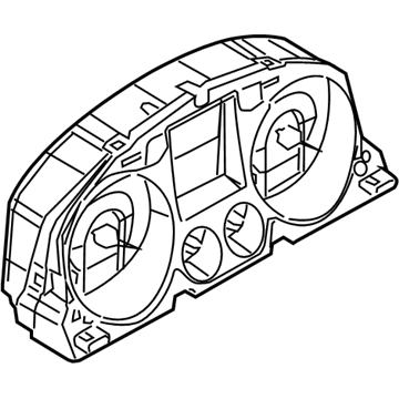 Volkswagen CC Instrument Cluster - 3C8-920-981-BX