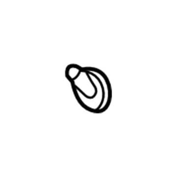 Volkswagen 7L0-877-242 Drain Hose Grommet